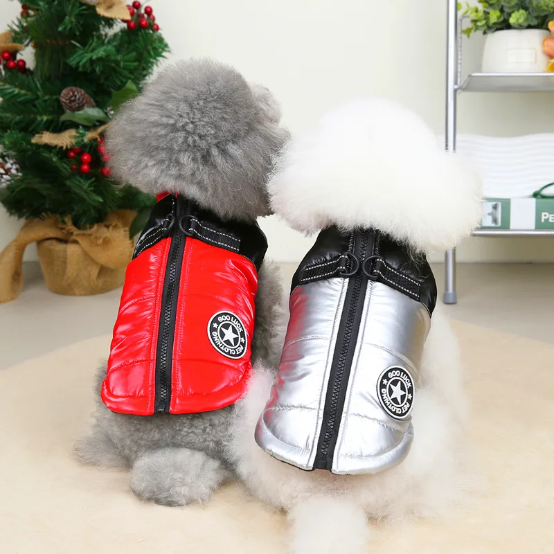 S-9XL Big Dog Jacket Waterproof Dog Clothes for Small Medium Large Dogs Winter Warm Pet Coat French Bulldog Costume Labrador Pug