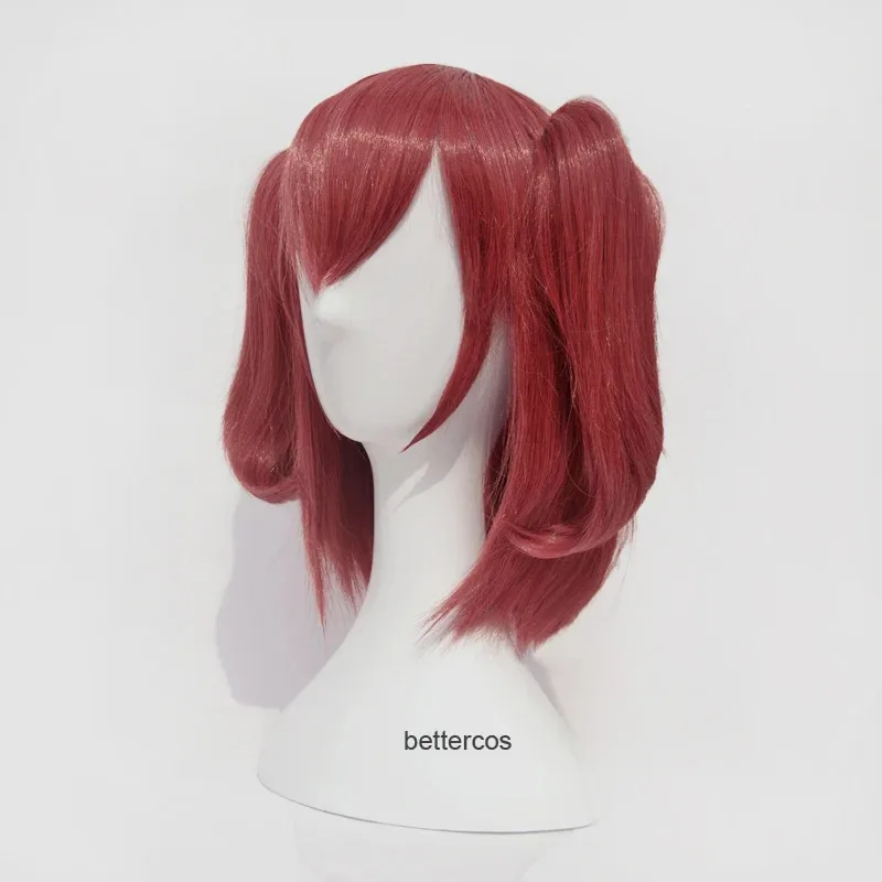 zz04zz12러브라이브! 햇빛!! 루비 쿠로사와 코스프레 가발 짧은 내열성 합성 머리 + 가발 모자