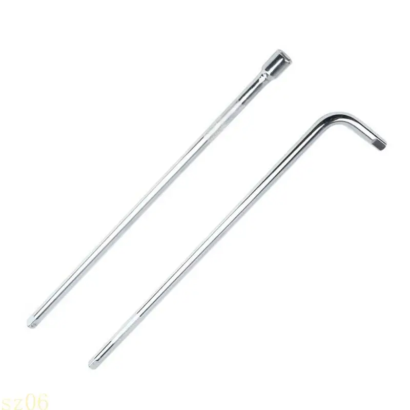 Q2Q4 High Torque 50cm Socket Extension Bar 1/2Inch Drive Universal Metal Tool For Precisions Maintenance