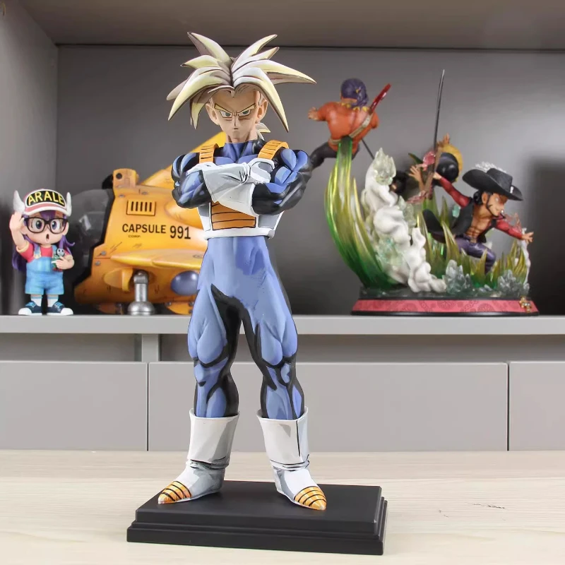

Dragon Ball CT Trunks 32cm Action Figure Manga Color PVC Collectible Model With Exquisite Painting Anime Fan Gift Peripheral Toy