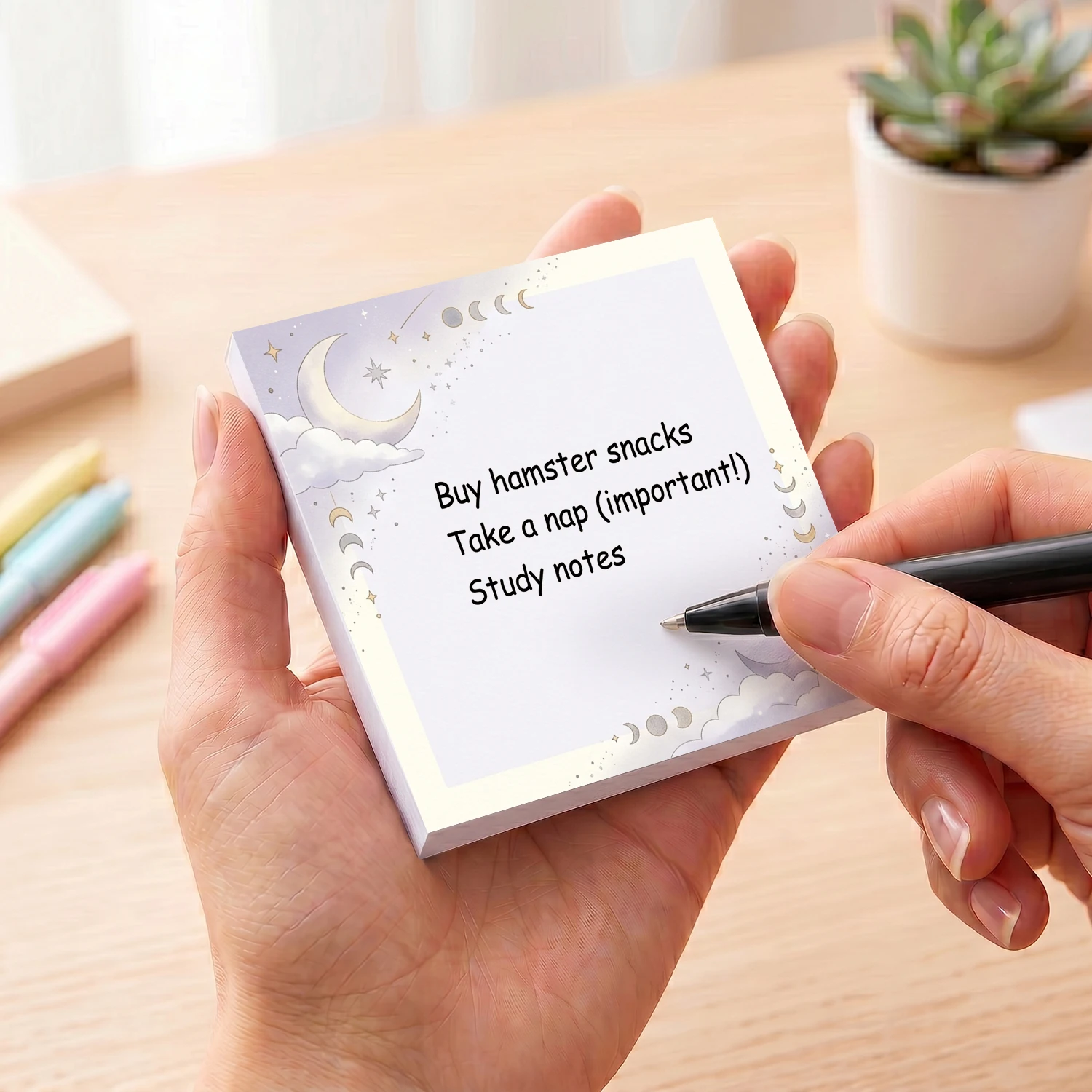 4pcs Celestial Sticky Notes Se - огляд і ціна Sticky Note Dispenser