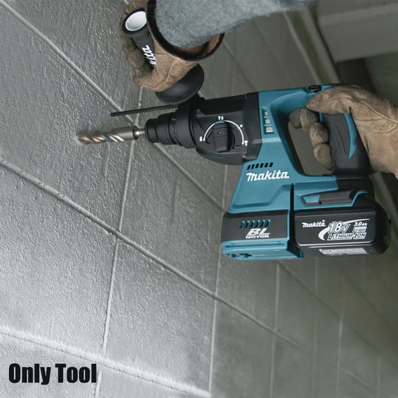 Makita DHR242 Cordless Brushless Electric Rotary Hammer Drill 18V Multifunction Impact Drilll Driver Power Tool