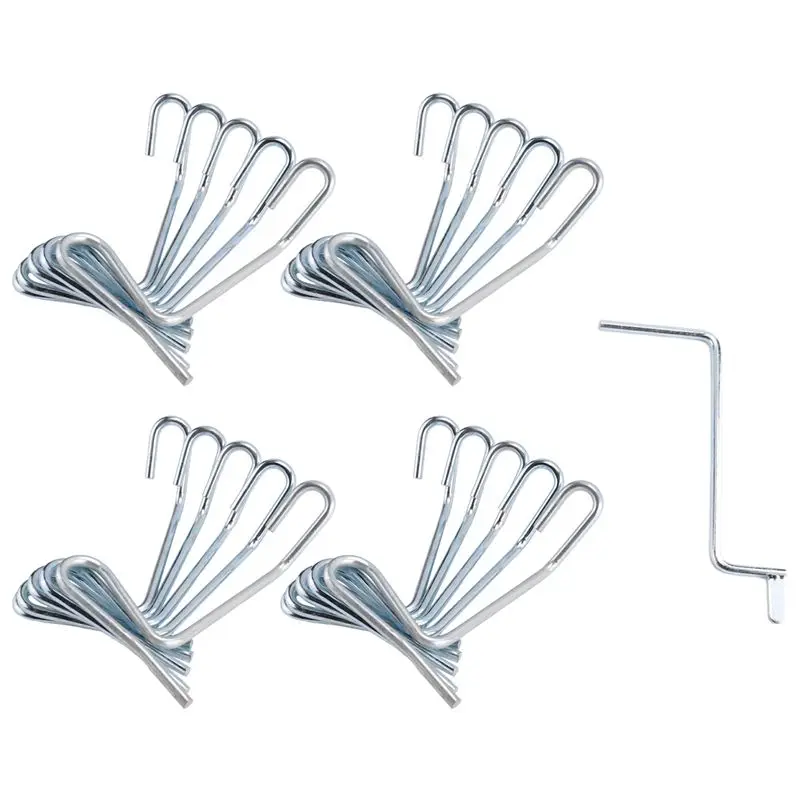 

Набор натяжителей для колючей проволоки ABLQ, инструмент для ремонта заборов, в комплекте с дополнительным ключом, прочный, простой в использовании