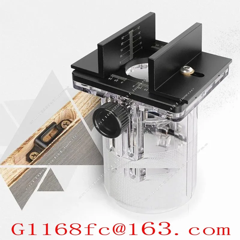 Woodworking 2-in-1 Connector Slotter Machine Shelf Invisible Parts Die Straight Half-pass Buckle Edging Machine Tool