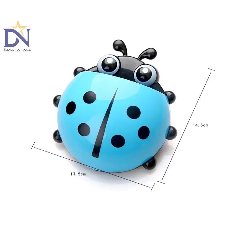 Cartoon Bathroom Toothbrush Toothpaste Storage Rack Seven Stars Ladybug Animal Insect Toothbrush Holder Toothbrush Holder Cup