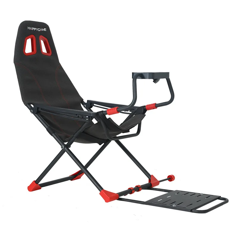 Emulator folding bracket seat steering wheel racing experience e-sports y
