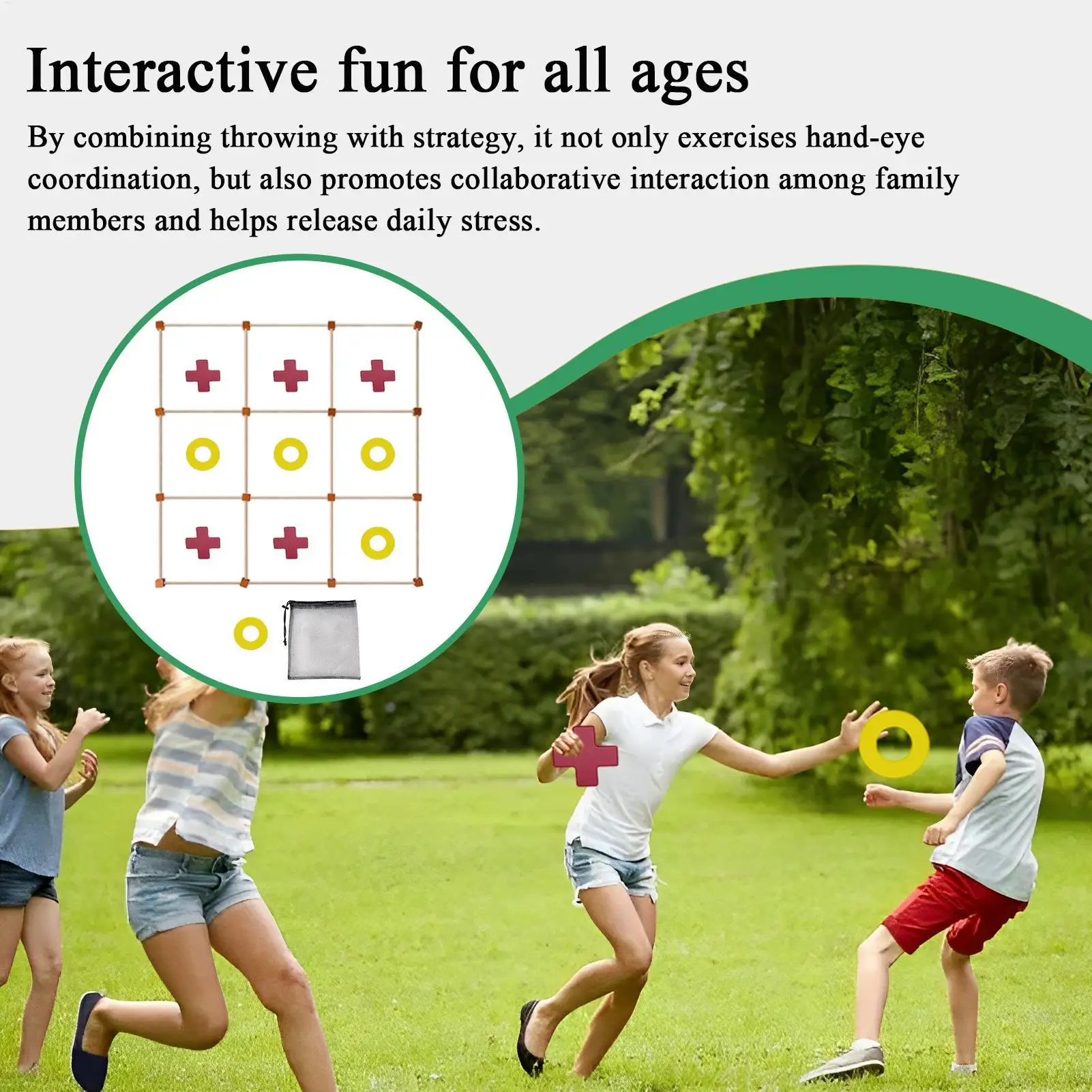 

Гигантские игры на открытом воздухе для детей, игры на газоне, обучающий инструмент для координации рук и глаз, развивающие детские игрушки для улицы, заднего двора