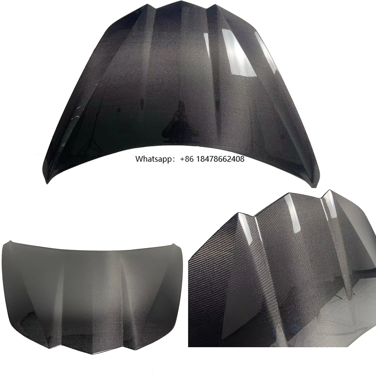 

OE Style Carbon Fiber Engine Hood for Corvette C8 Z07 Stringray Z06 Eray 2019-24