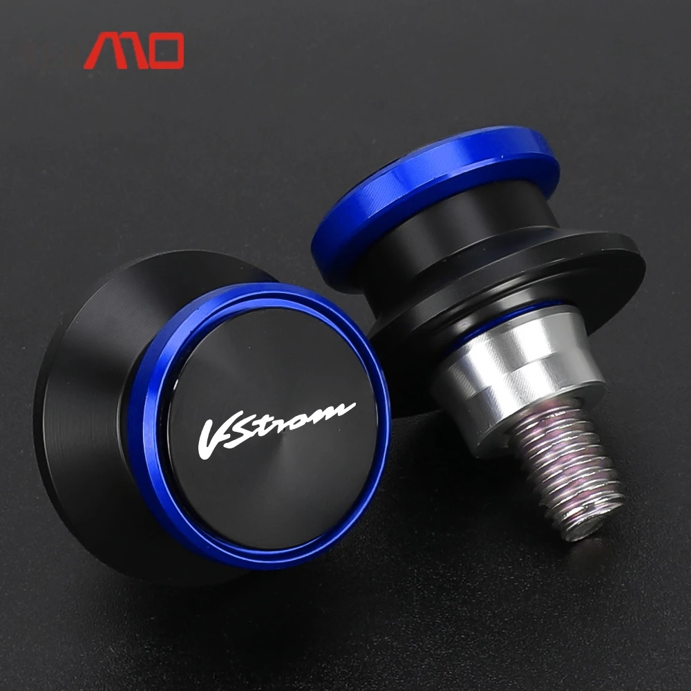 For Suzuki V-Strom V Strom 250 650 1050 DL650 DL1000 DL800 DE Motorcycles Accessories Rear Swingarm Spools Sliders Stand Screws