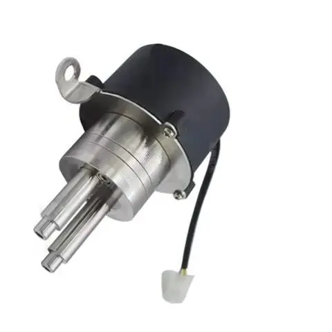 SOVOFLO MG204XP01A02 Electric Gear Pump DC 24V Magnetic Drive Stainless Steel Gear Pump 1.2LPM for Fluid 0-100℃ 3000CPS