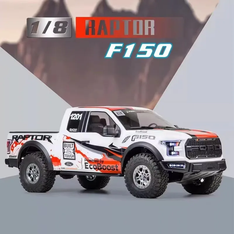 트랙션 하비 KM F150 RTR 2.4GHz 1/8 RC 시뮬레이션 전기 원격 제어 모델 자동차 크롤러 성인 어린이 장난감