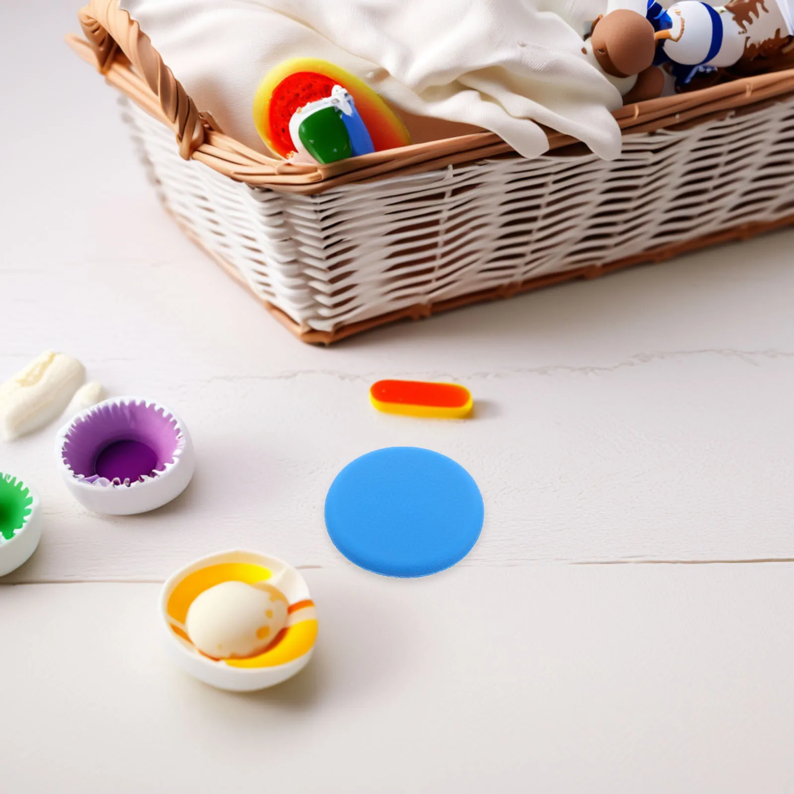 

Silicone Teether Chewing Disc for Sensory Play Kid Oral Stimulation Stones Motor