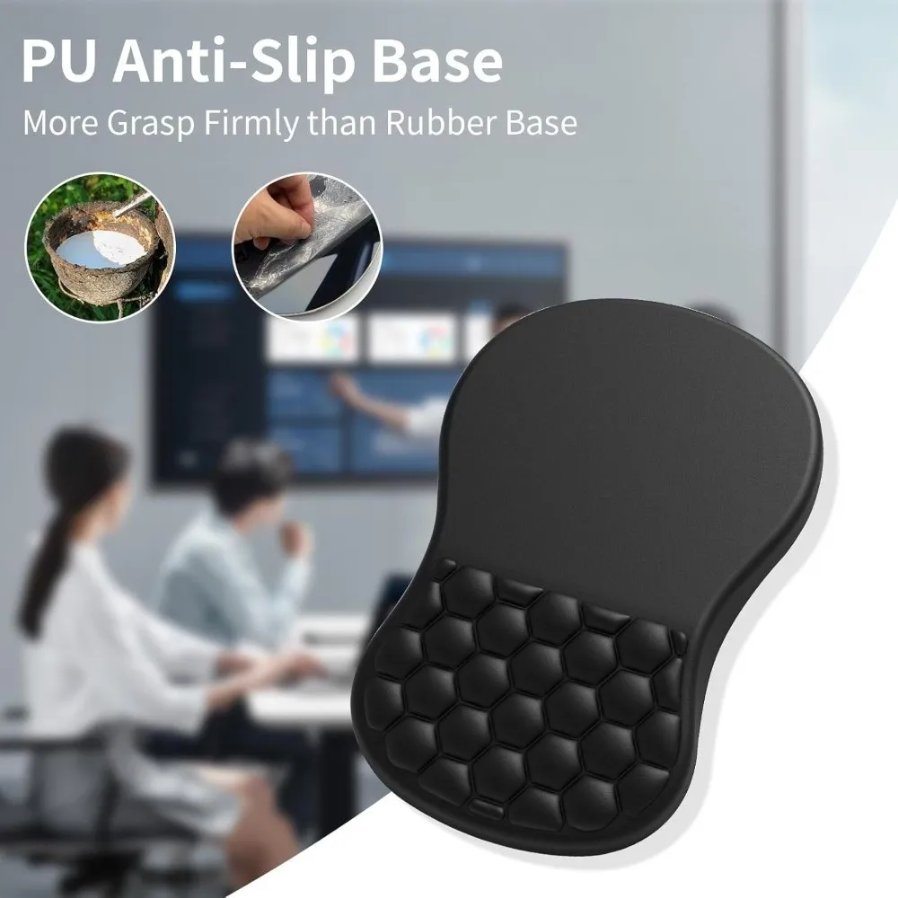 

Durable Pain Relief Ergonomic Mouse Pad Non Slip High Elastic Wrist Support Mousepad Wrist Rest Office & Gaming