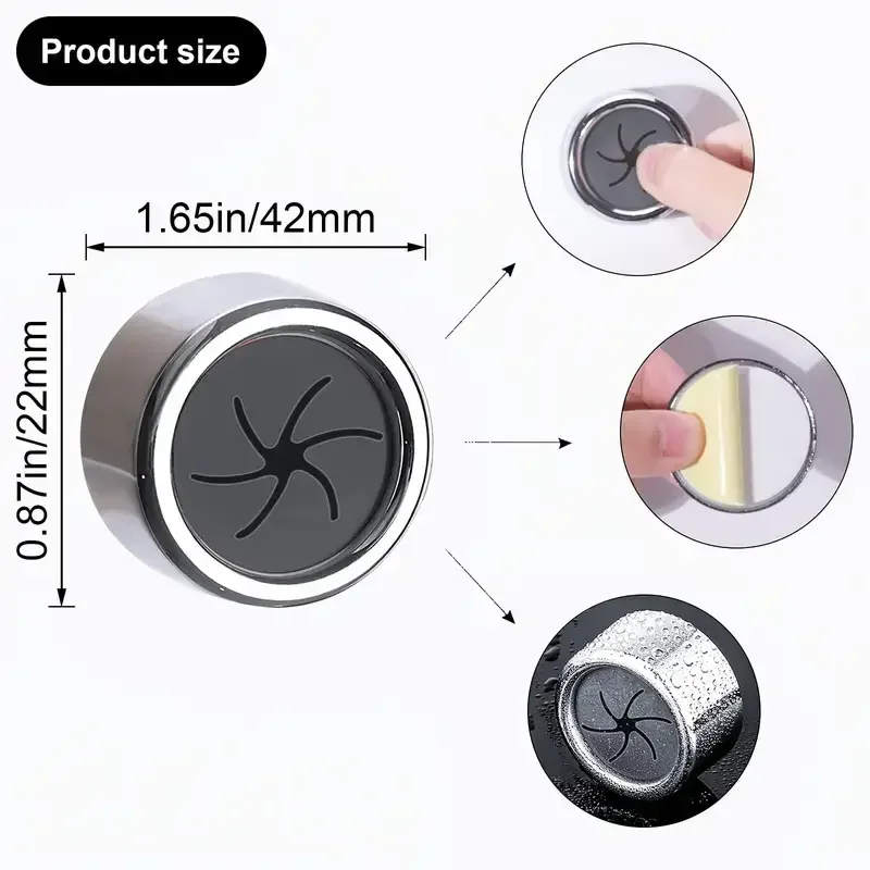 1-6Pcs Round Towel Plug Holders Wall Mounted Tea Towel Hanger Bathroom Adhesive Towel Hooks Kitchen Dishcloth Storage Clips