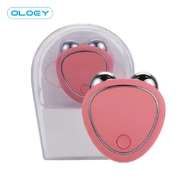 EMS Microcurrent Facial Massager, Face Lifting Machine, Roller Pele Apertando, Rejuvenescimento, Beleza Carregando, Anti Rugas