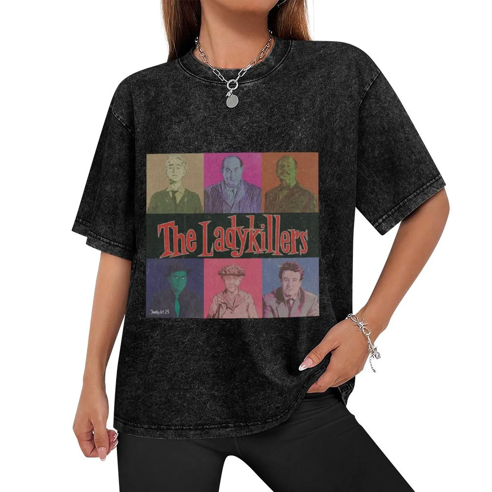 The Ladykillers 1955 T-Shirt heavyweights sports fans T-shirts for men cotton