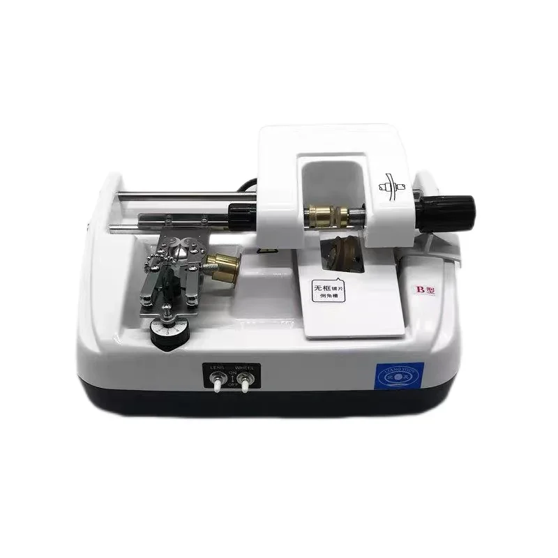 LY-12 Auto Lens Groover Machine Rimless Semi-Rimless Lens Grooving Machine for Optical Lab Optician Resin PC Glass Lenses