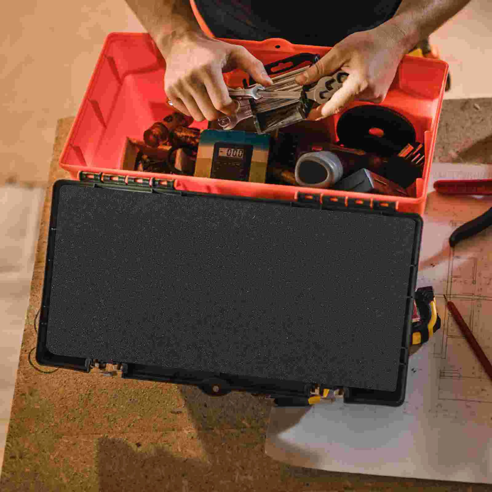 Poliuretano Amortecimento Insert Tool Box, Espuma Espessa Padding, Shockproof Board, Grid Toolbox, Forro Inserções