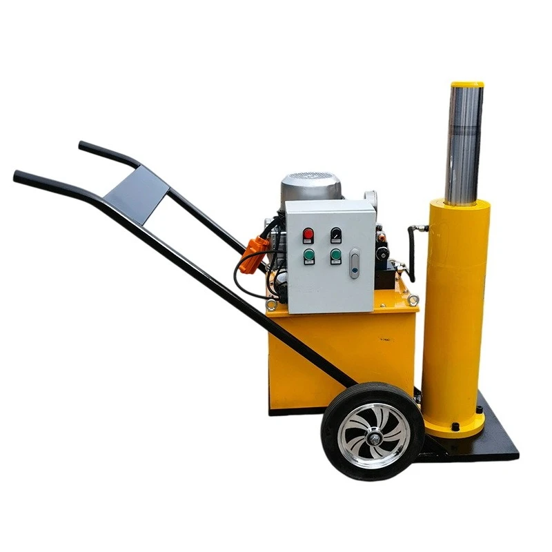 Single-acting jack upgrade to manual hydraulic pump