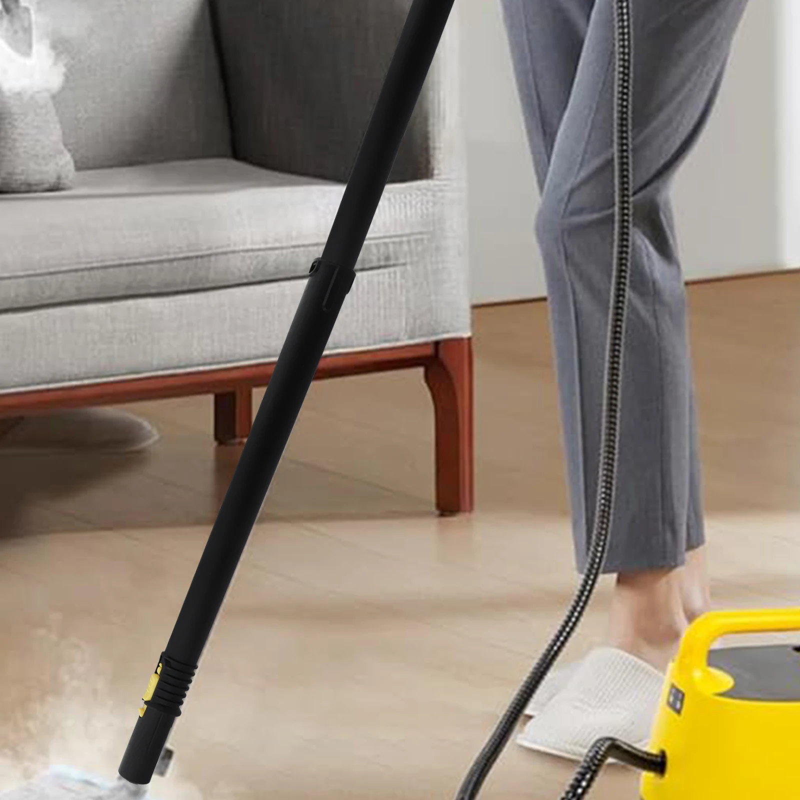 

Efficient Cleaning Tool Steam Cleaner Extension Convenient Access Easy Installation Plastic Material Improved Efficiency