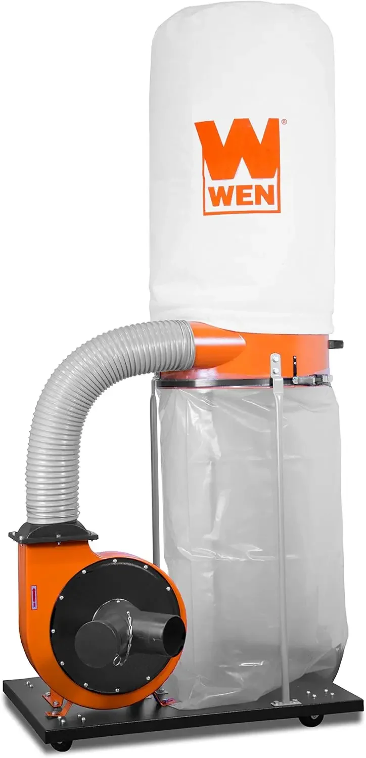 14-Amp 5-Micron Woodworking Dust Collector Bundle with  70136 4-Inch Hose to 2-1/2 Inch Hose Cone R