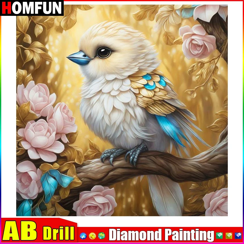 HOMFUN AB Full Drill Diamond Painting 