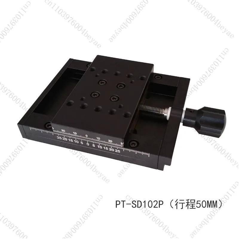 PT-SD408S High Precise Manual Lift Z-axis Manual Lab Jack Elevator Optical Sliding Lift lifting platform 60mm Travel