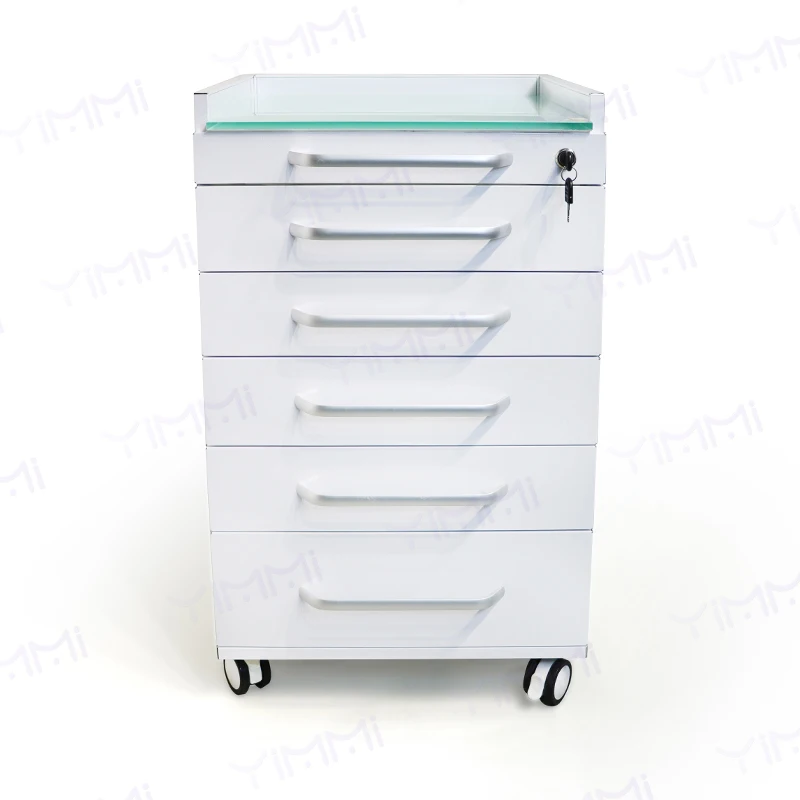 

Den--tal Cart Trolley Manufacturer Den--tal Clinic Mobile Cabinet Stainless Steel Den--tal Trolley