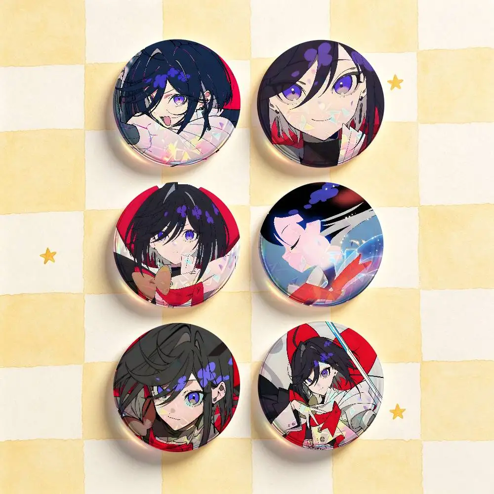 the ribbon hero HD Print Badges Pretty Round Display Brooches IP merchandise 32mm 58mm 75mm 44mm 25mm