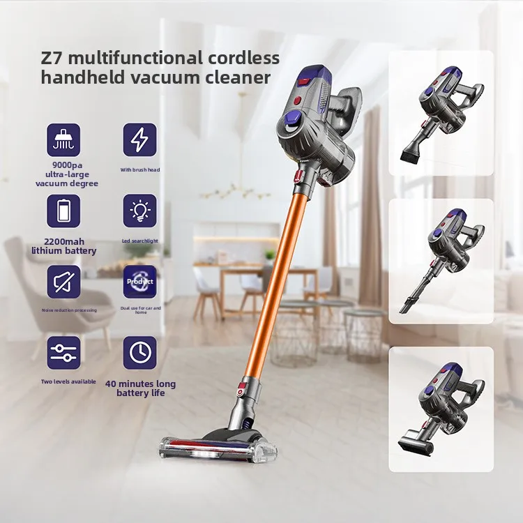 Vacuum Cleaner Household Wireless Handheld Vertical Large Suction High Power Mite Removal Vacuum Multi-function