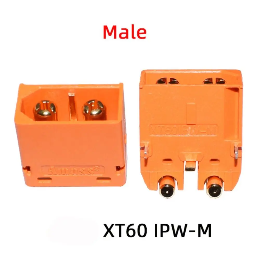with Signal Pin XT60I-F XT60I-PW 2+1 Plug Model Parts Brass 2+1 Connector Signal Pin Plug Accessories