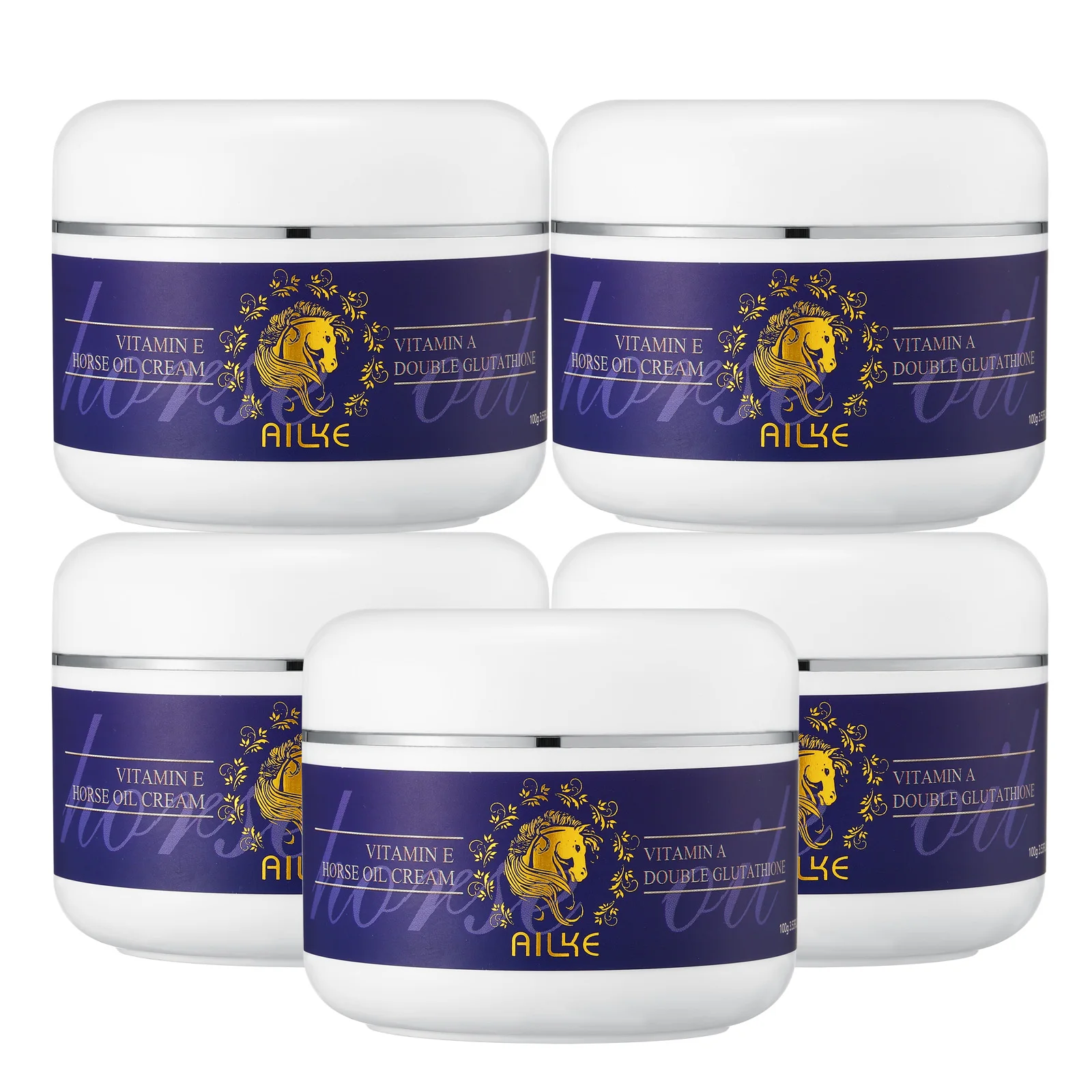 Vitamin E Horse Oil Cream, Skin Glowing Facial Cream, Deeply Moisturizing, Help Smooth And Soften Skin, Increase Skin Radiance,