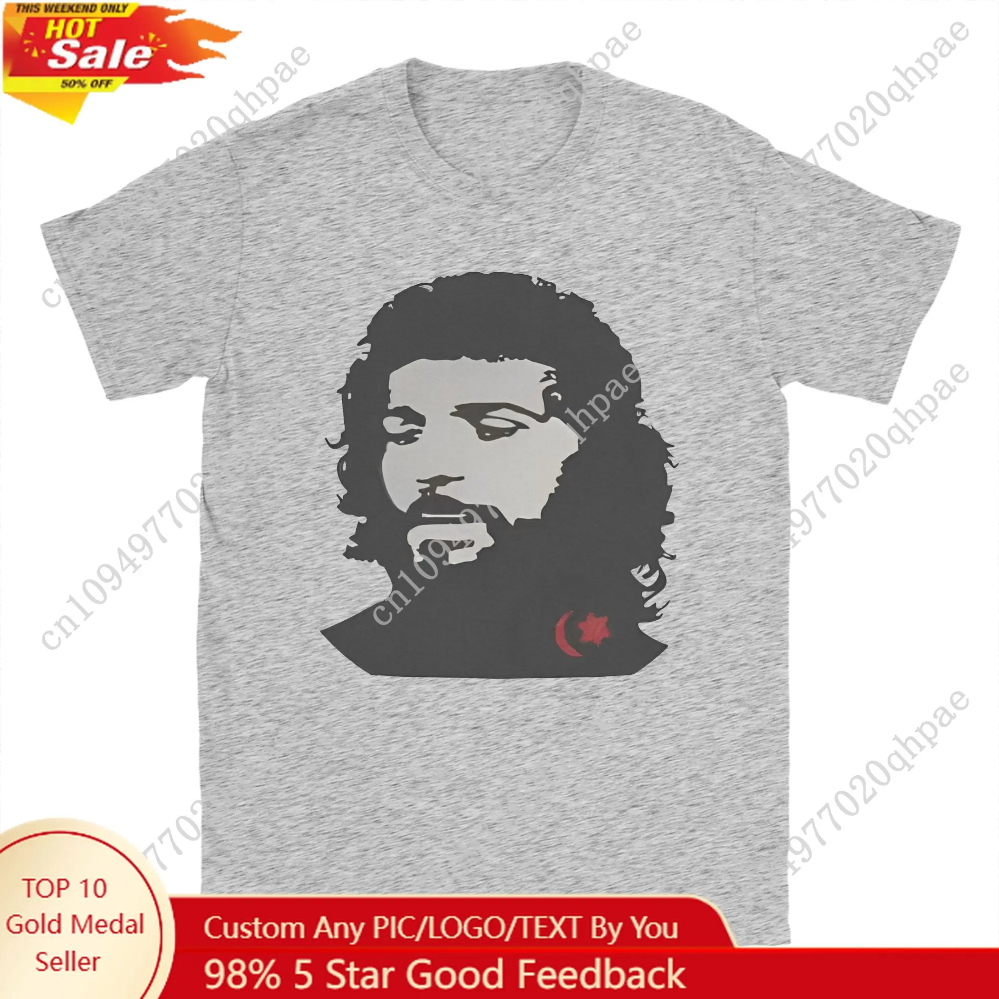 

Men's T-Shirts Camarons De La Isla Flamenco Singer Funny Pure Cotton Tee Short Sleeve Island Shrimp T Shirt merchandise Unique