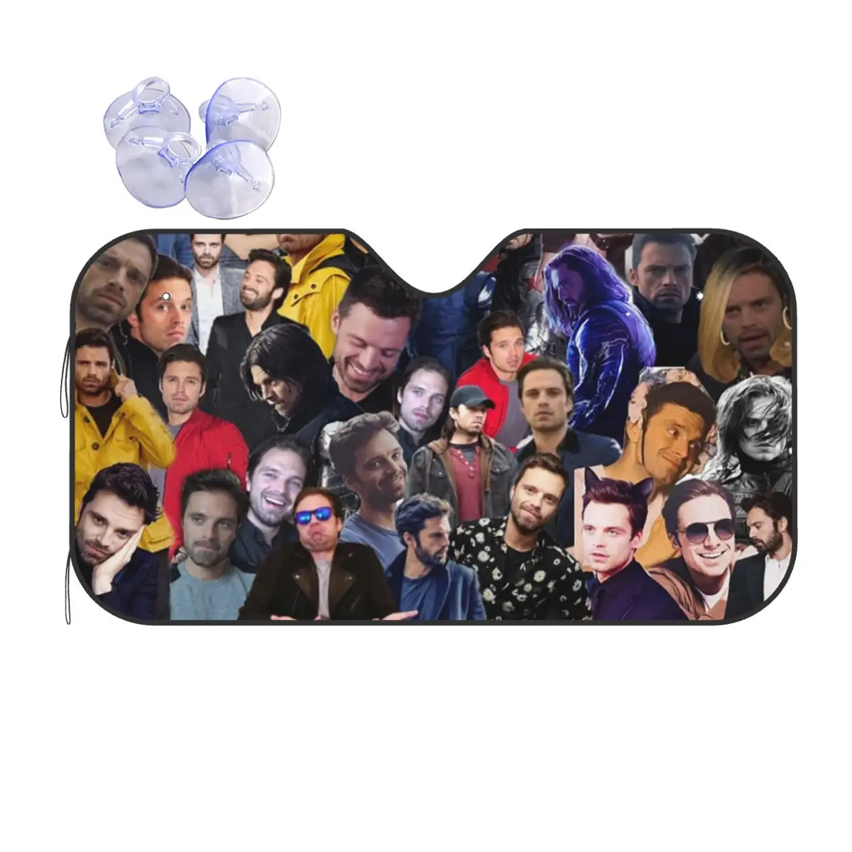 

Sebastian Stan College солнцезащитный козырек на лобовое стекло автомобиля, переднее лобовое стекло, солнцезащитный козырек, аксессуары, чехлы