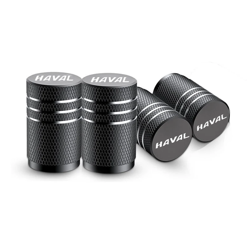 Car Wheel Tire Valve Caps Tyre Stem Covers Airdust Waterproof For HAVAL H2 H6 H7 H8 H9 H2S M6 C50