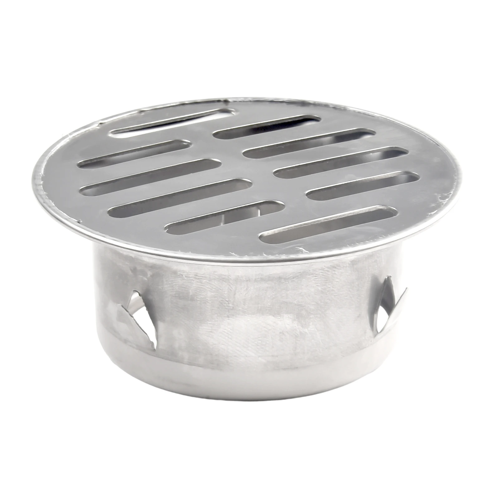 Outdoor Floor Drain Stainless Steel for Roof Balcony Garden Applications with Large Flow Capacity and Clog Resistant Structure