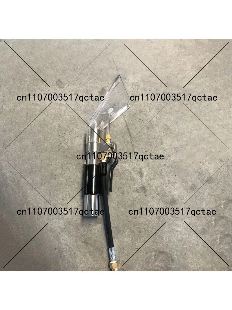 4 Inch Clear Plastic Upholstery Cleaning Wand with Internal Spray Function for Detailing