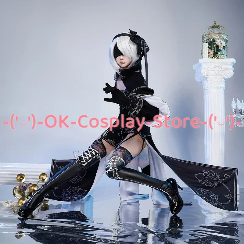 2B Cosplay Costume Women Sexy Lingeries Fancy Party Suit Halloween Carnival Uniforms Anime Clothing Custom Made