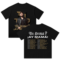 Tito Double P Ay Mama! Tour 2025 Cotton Tshirt Casual Short Sleeved Fashion Tee Tshirt Hip Hop Pullovers Shirt Streetwear Tops