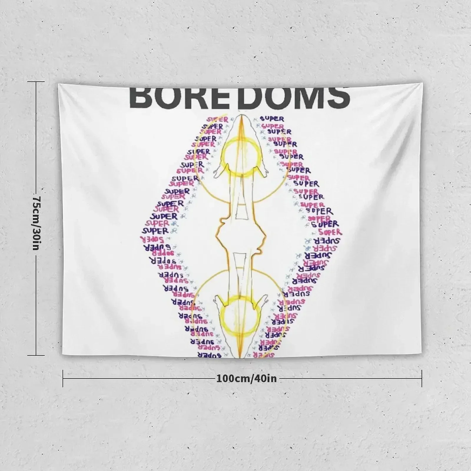 boredoms super ae Tapestry Wall Hanging Home Decor Aesthetic Tapestry