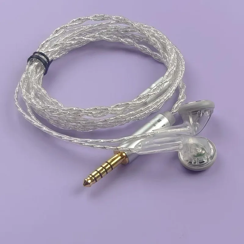 

Наушники HiFi с улучшенным балансированным кабелем 4,4 мм из монокристаллической меди с немецким драйвером большой мощности