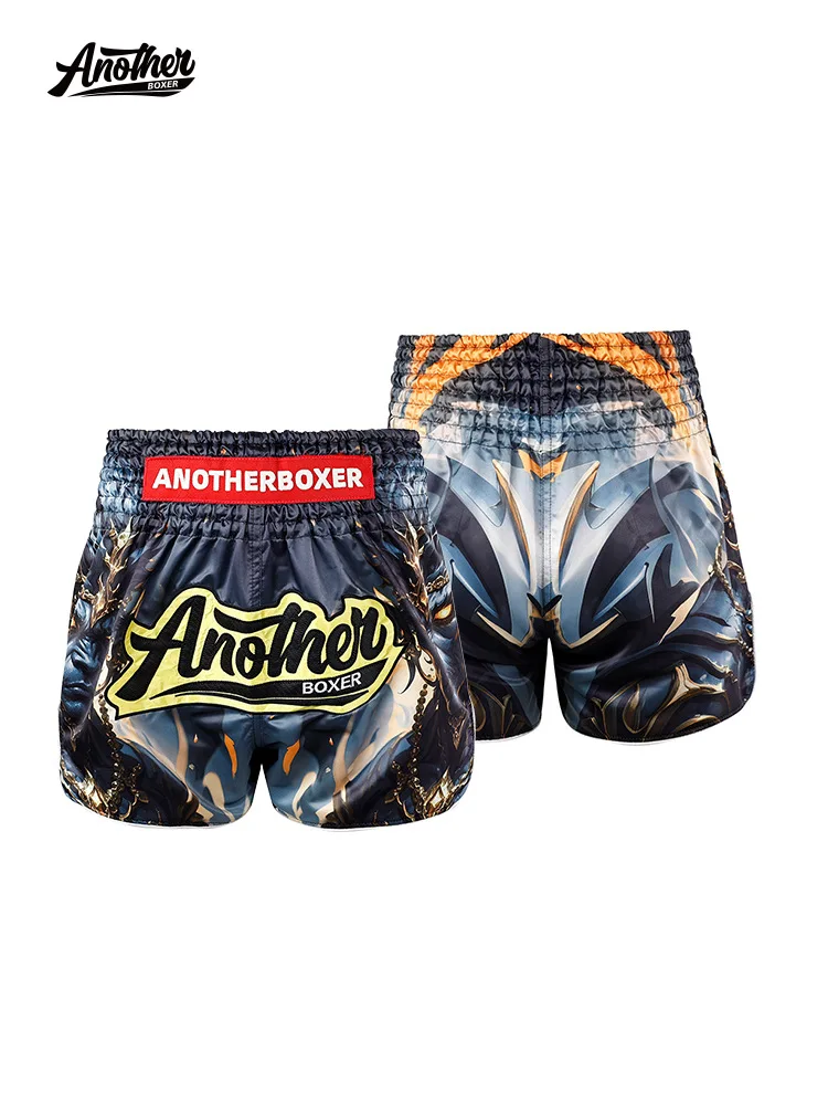 

Muay Thai Fight Shorts Breathable Kick Boxing Pants Women Men MMA Training Pants Shorts Competition Game Sanda Grappling