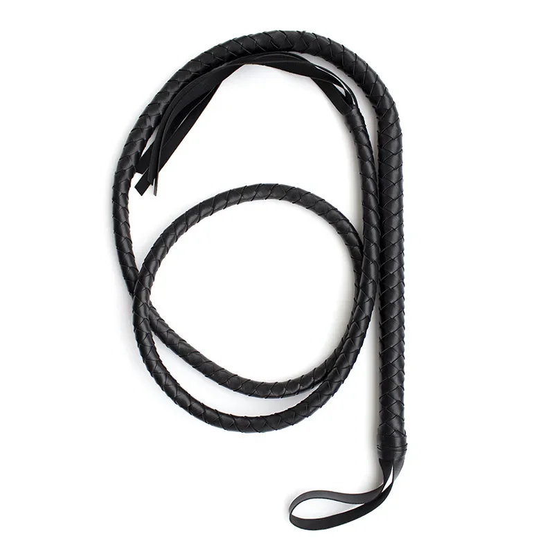 New Black horse whip, red, pink