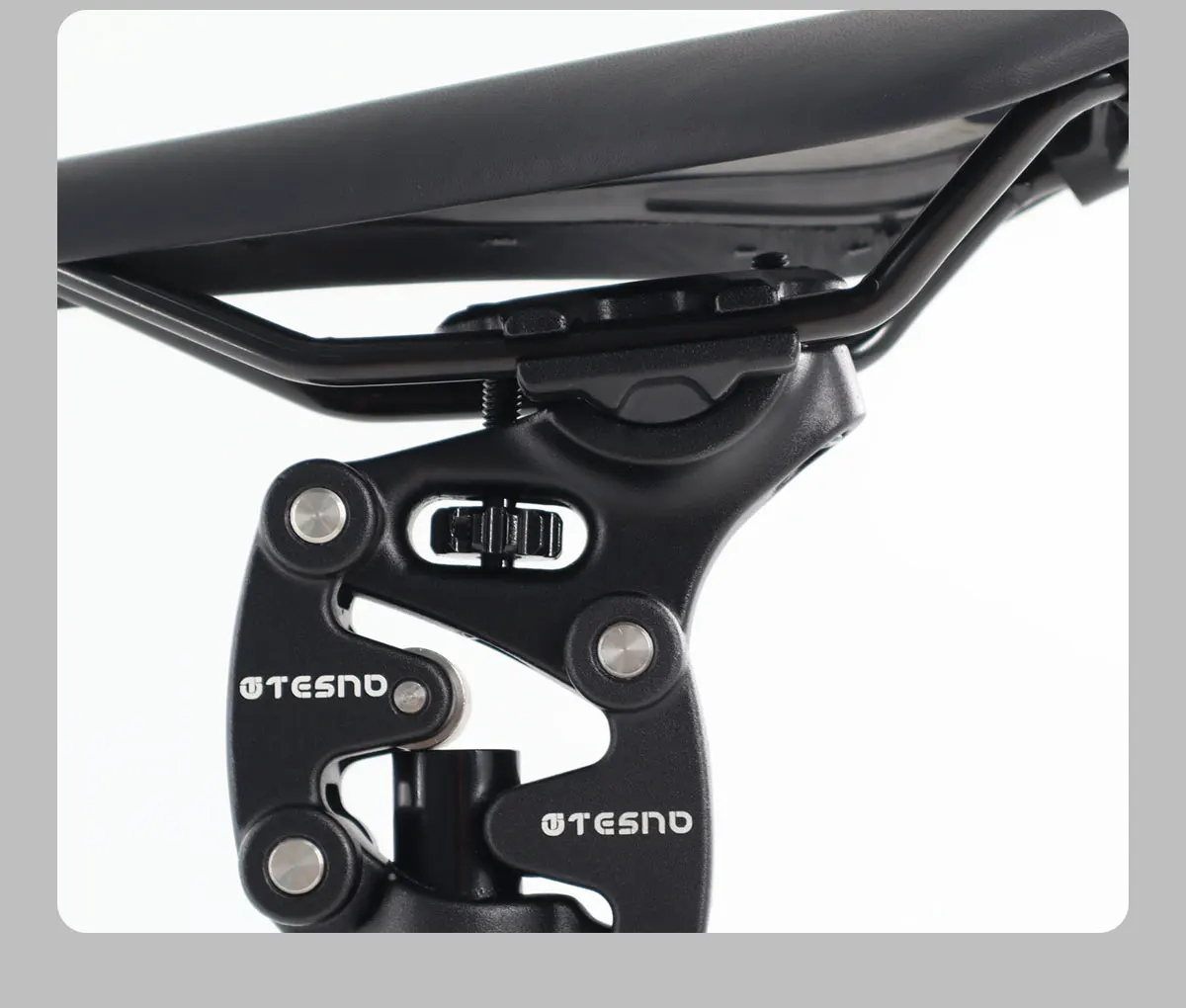 TESNO Fahrrad Sattelstütze MTB Stoßdämpfer Fahrrad Sattelstütze Dropper Manuelle Reise Höhe Suspension 27,2/30,9/31,6mm Fahrrad Sitzrohr – Detail 16