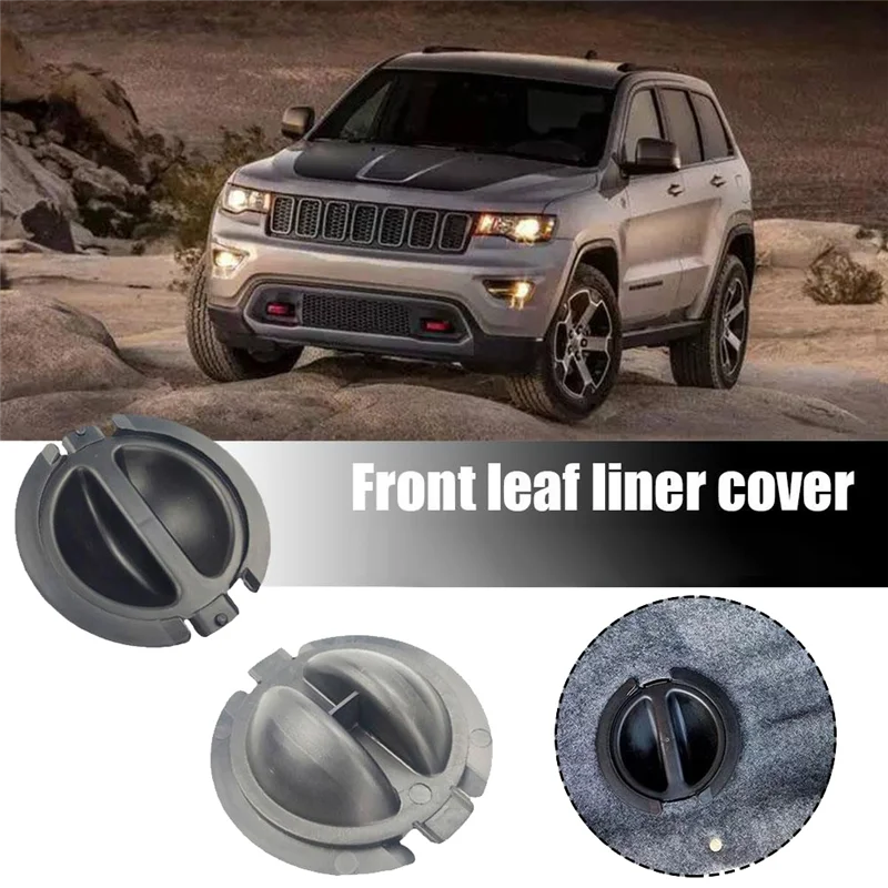 Front Fender Lining Cover Plate Fog Lamp Observation Port for Jeep Grand Cherokee 55079292AD 55079293AD