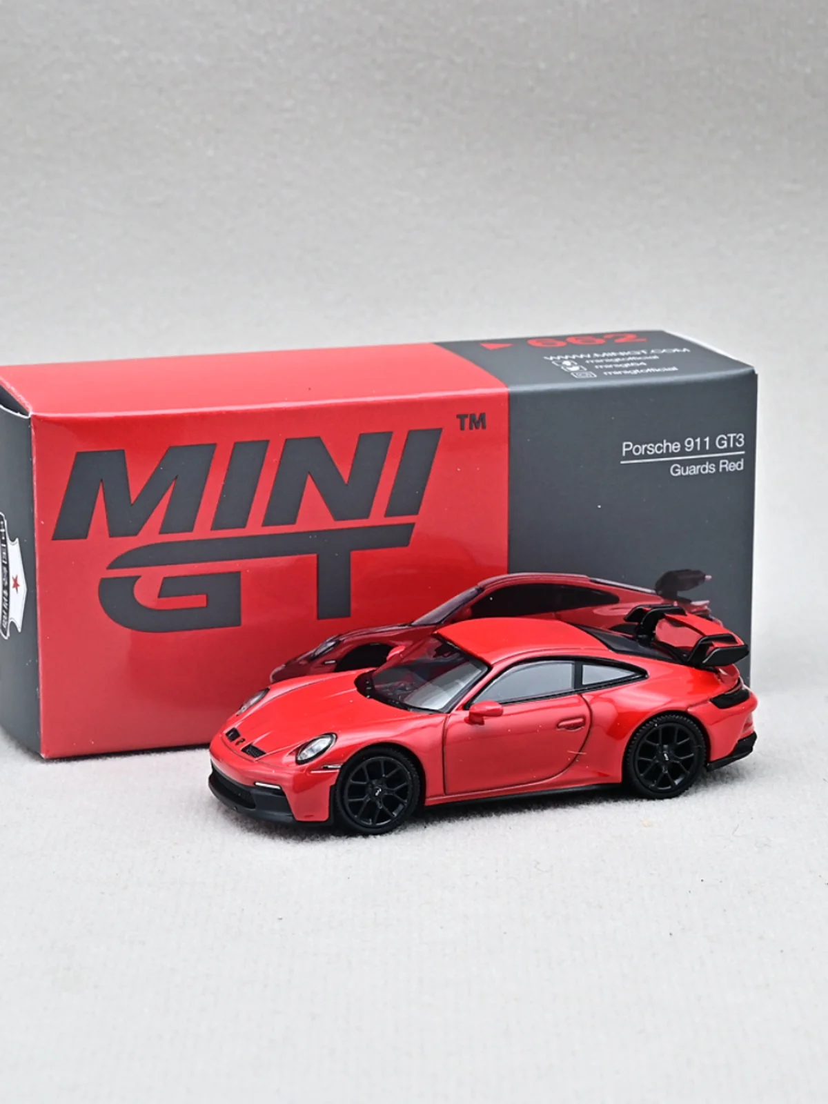 MINI GT #662 1/64  rwb 911 GT3 Die-cast Alloy Car Model Collection Display Gift