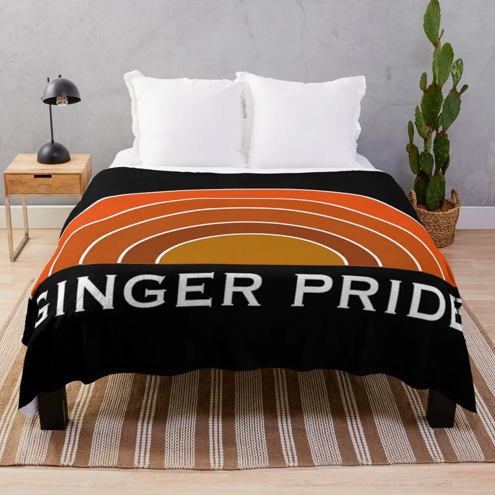 Ginger Pride - Rainbow - Redhead - Love Gingers Ginger t shirt Gingers shirt Throw Blanket Summer Picnic Blankets