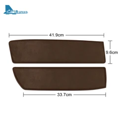Car Armrest Cushion Center Console Armrest Box Mat For BMW 5 6 Series GT 2018-2022 G31 G30 G32 Interior Suede Cover Accessories