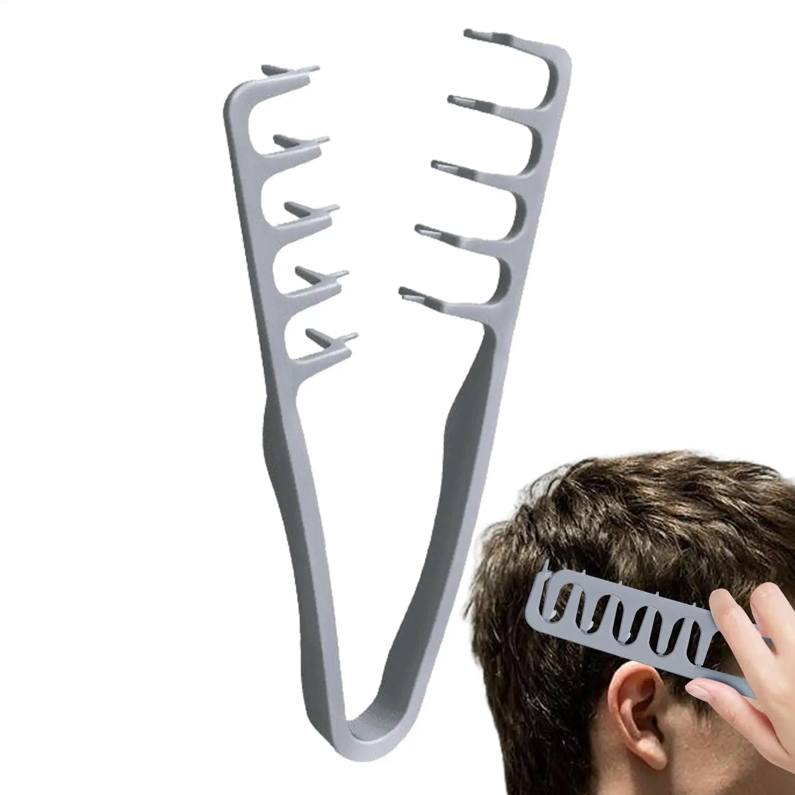 مشط تصفيف ذو أسنان واسعة أمشاط ذات أسنان واسعة مكثفة لتصفيف الشعر واسعة الأسنان مشط تصفيف الشعر أداة تجعيد الشعر #2