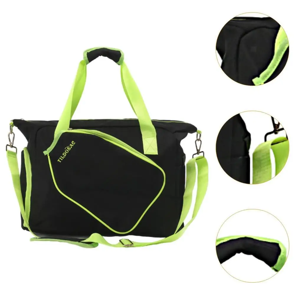 Bolsa de pickleball sacola de pickleball bolsa de raquete esportiva grande capacidade